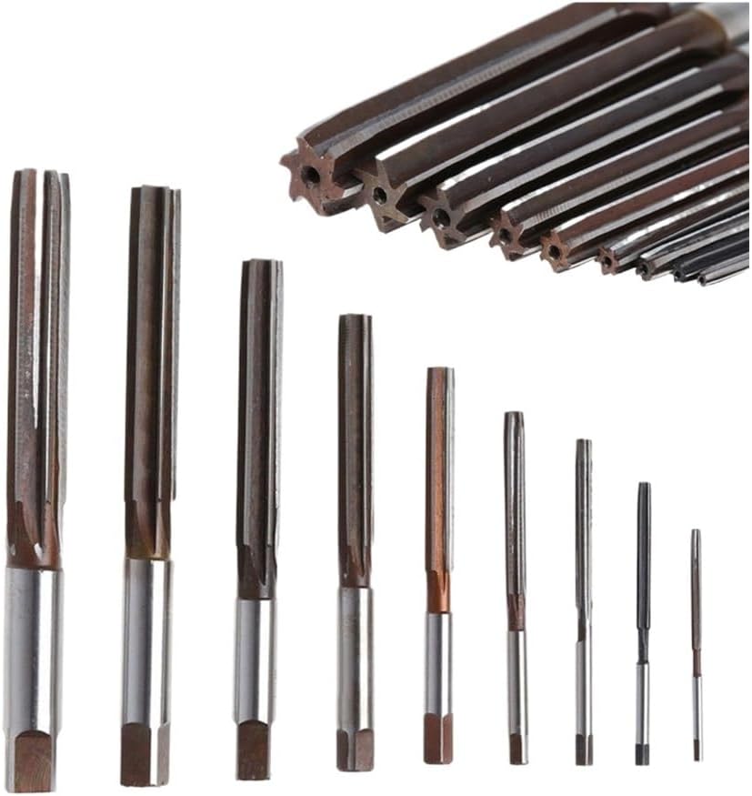 1PC 3-42mm Hand Reamer Precision H8 9SiCr Straight-Shank Engineering Tools (3/4/5/6/7/8/9/10/11/12/13/15/20/22/25/30/32/35/40mm)(24mm)