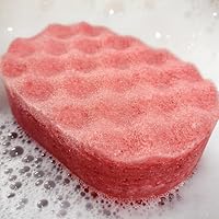 Joop Exfoliating Soap Sponge - 250g - Moisturising Shea Butter - Aftershave Scent - Vegan Friendly - Puddle of Wax - Made in the UK
