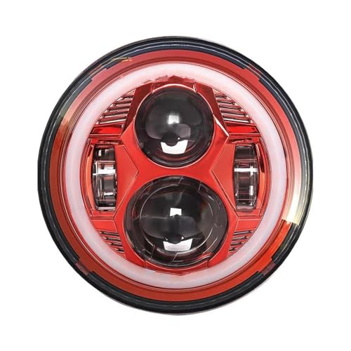 Jeu phares Toyota Land Cruiser Prado 7 pouces LED DRL clignotant rougeB