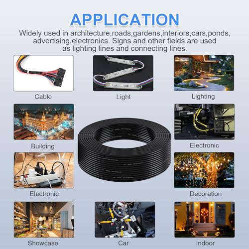Cable para remolque multiconductor de 7 hilos negro para camiones y caravanas 7