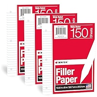 Amazon.com : Kaisa loose Leaf Paper Filler Paper 150 Sheets