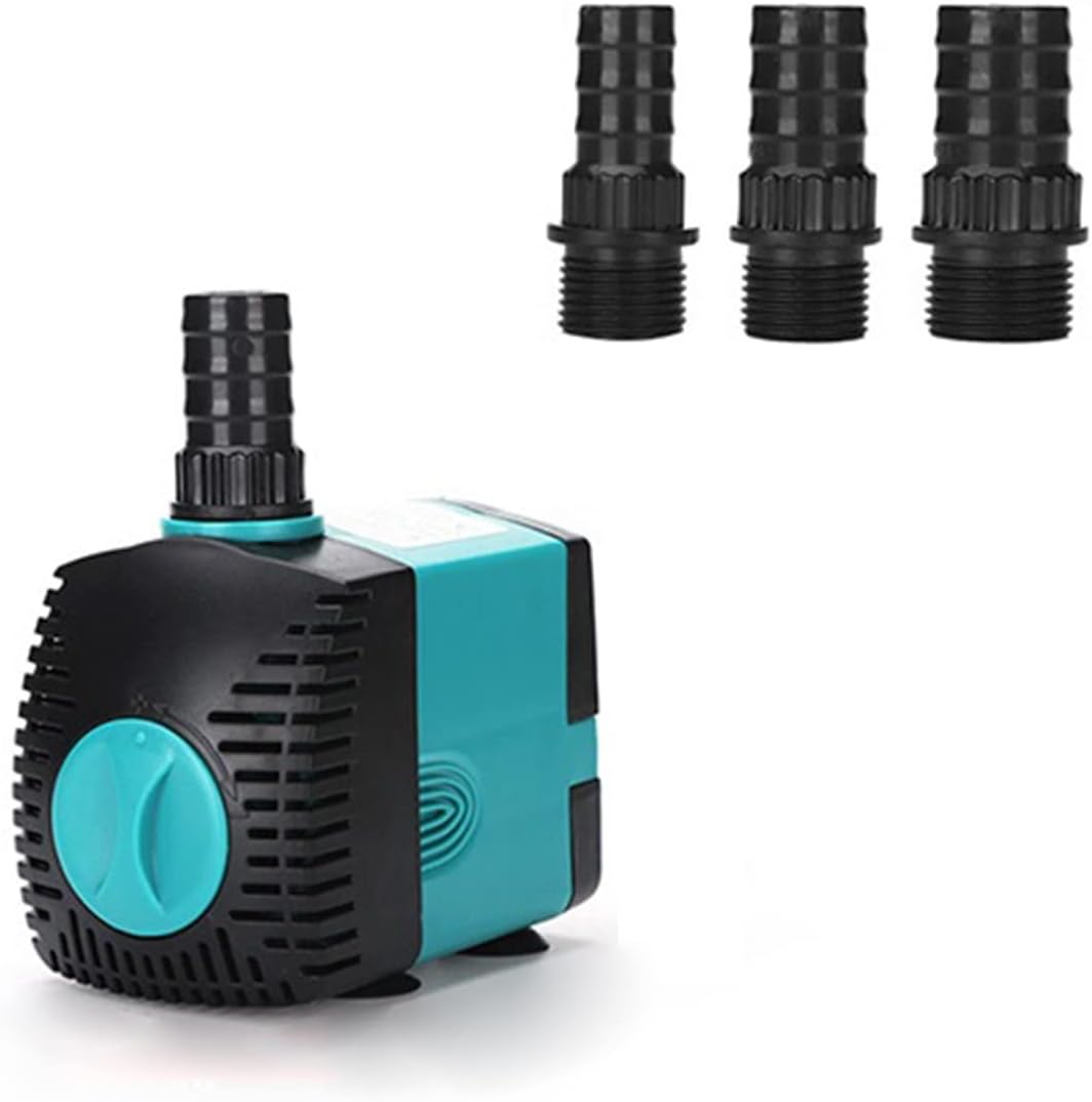 JOEBO Electric Submersible Pump Submersible Water Fountain Pump 3/6/10/15/25/35/50/60W Filter Fish Pond Aquarium Water Pump Tank Fountain (Color : 50W)