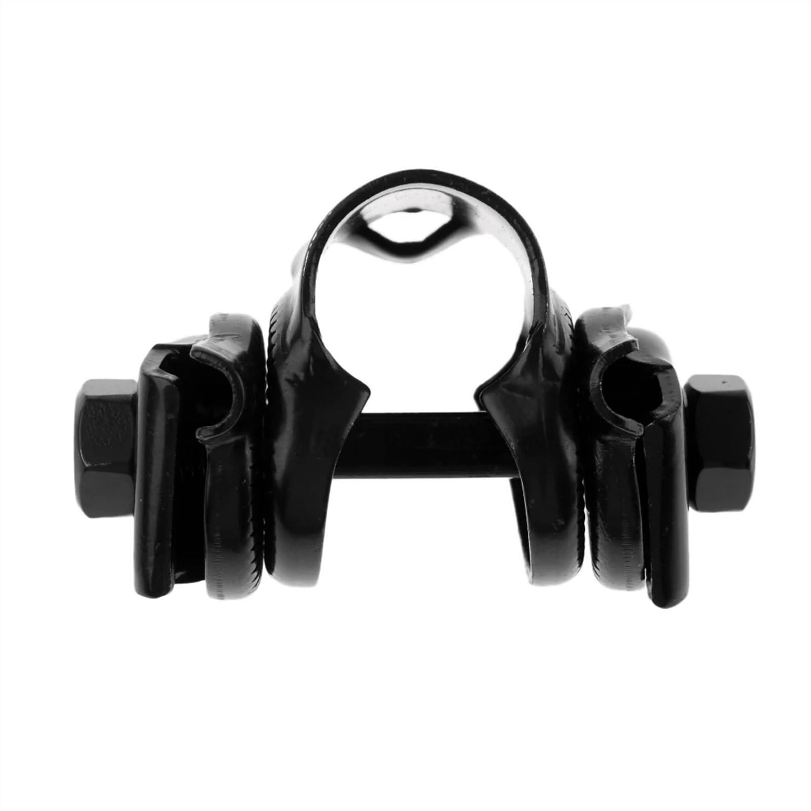 Legierung Sattelklemme,Fahrrad Sattelklemme 24mm Schwarz Stahl Sattel Sattelstütze Klemme Fahrrad Radfahren Sattelstütze Clip Halterung Sport & Freizeit