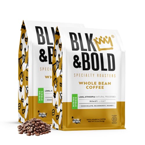 BLK & Bold Limu Ethiopia Whole Bean Light Roast