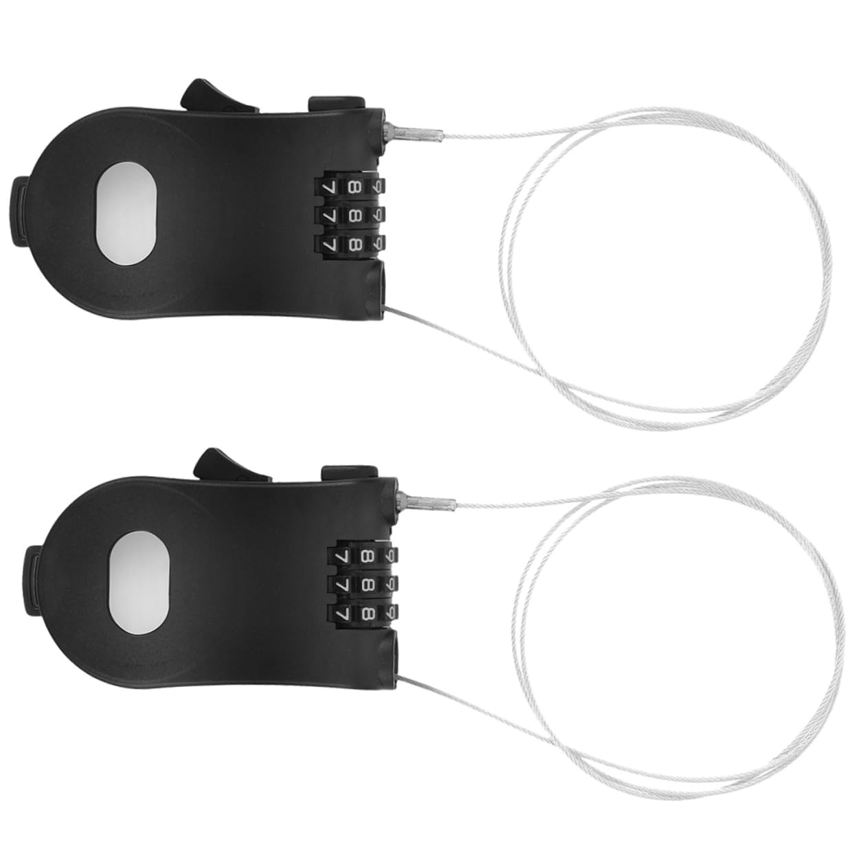 INOOMP Lot De 4 Cadenas Rétractables Pour Ski Snowboard Trottinette Équipement Polyvalent 2 Pièces X 4