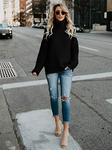 ShallGood - Maglione da donna a maglia grossa, per...