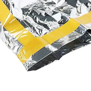 Space Blanket, Foldable Ultra-Thin Rescue Blanket, Insulation Blanket, for Walkers, Climbers Outdoor