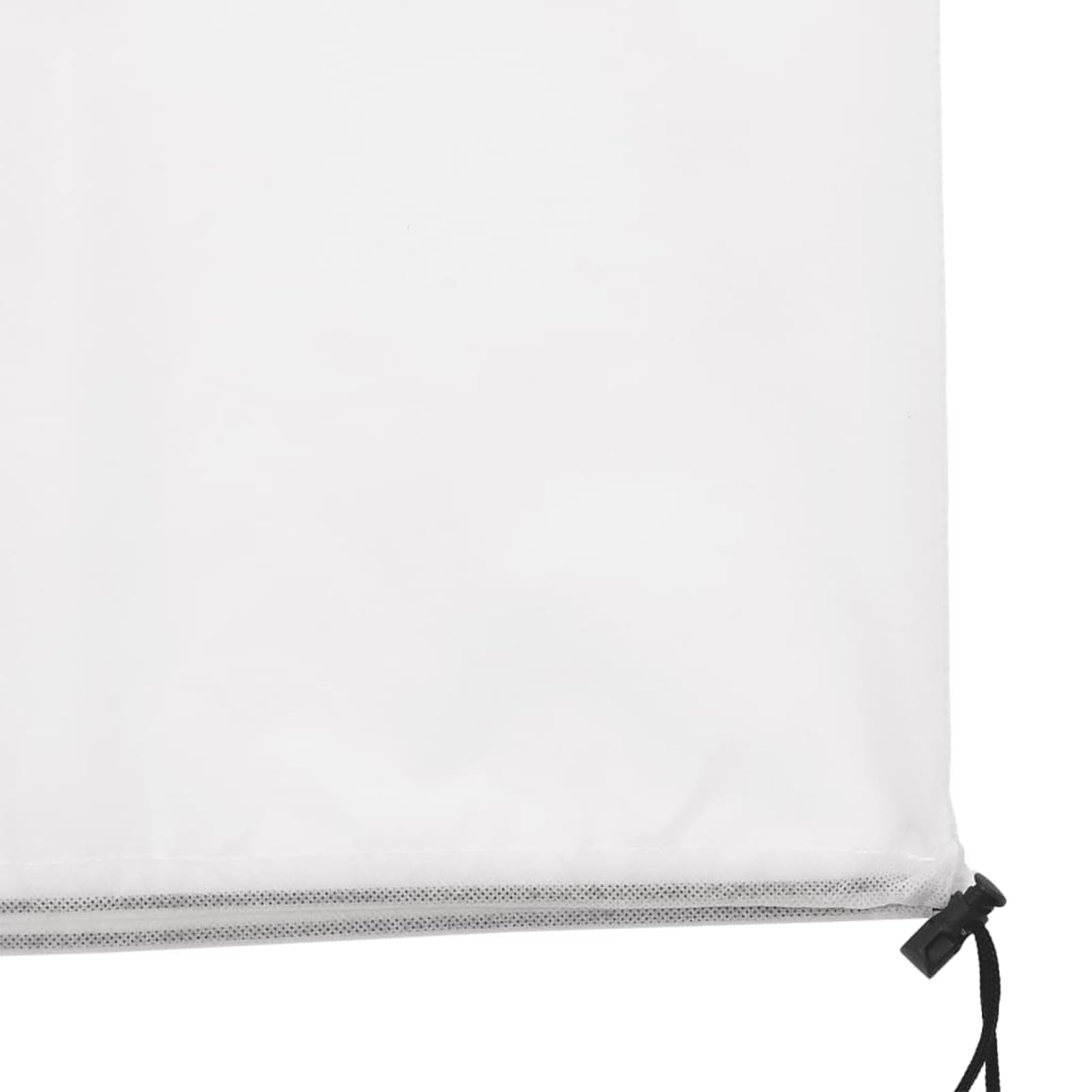 Geecher Coperture per Piante con Coulisse e Cerniera, Protezione Invernale 3,93 x 3,5 m, Tessuto Non Tessuto 70 g/m², per Alberelli, Ortaggi, Fiori e Piccoli Arbusti