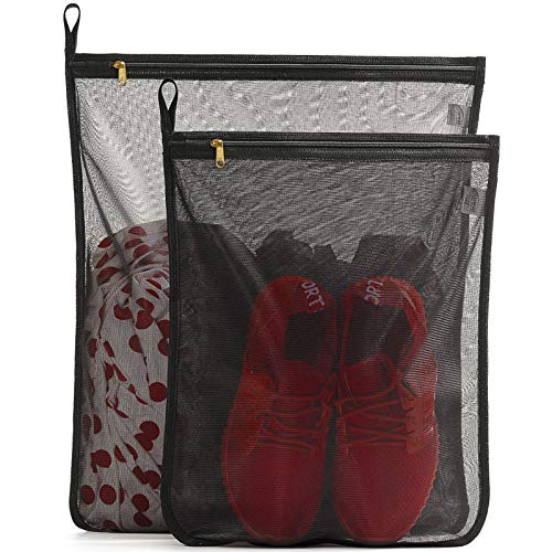 Tenrai Feinmaschige Wäschesäcke 2er-Set YKK-Reißverschluss