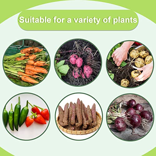 Sorangeun 2 Pack 15 Gallon Grow Bags Heavy Dduty Nonwoven Potato Grow Bag With 2 Sturdy Handles&2 Windows,Thickened Plant Grow Bag For Potato,Tomato,Flowers,Vegetable Plants #TOP5