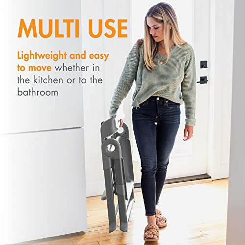 Boon Pivot Toddler Tower - Folding Step Stool For Kids - 21.75 L X 22.75 W X 34.75 H - Montessori Toddler Kitchen Stool Helper - Ages 18 Months To 4 Years #TOP2