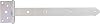 GAH-Alberts Hinge with Riveted Pin, 310967
