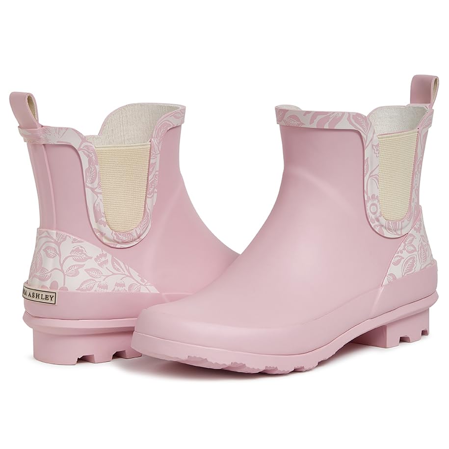 Image of Laura Ashley Women's Waterproof Mid Cut Rain Boots