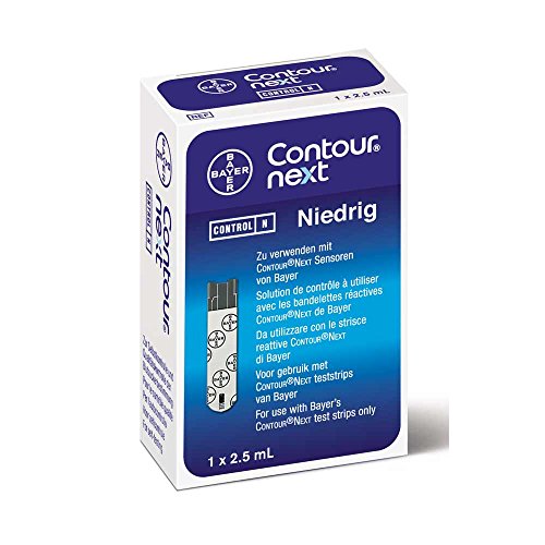 Bayer CONTOUR NEXT Kontrolllösung, 2,5ml, niedrig, für CONTOUR XT, NEXT, NEXT USB