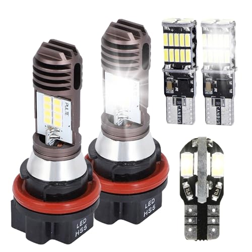 Meliore HS5 LED �w�b�h���C�g �|�W�V�������C�g �i���o�[�� �o���u �z���C�g PCX125 PCX150 JF28 KF12 �� 5�� �Z�b�g