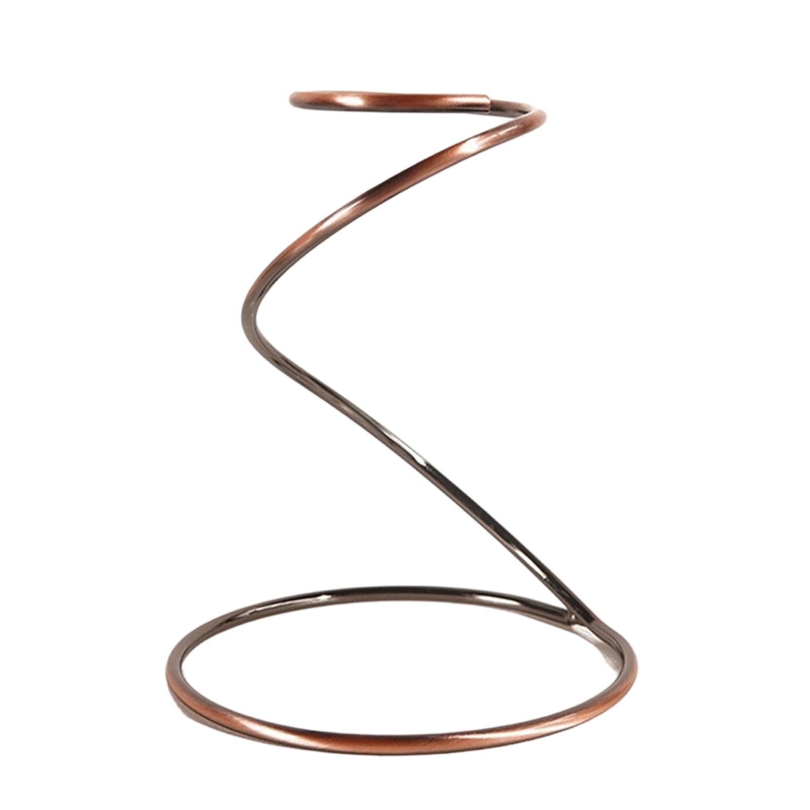 Elnwnnkc Manual Drip Coffee Stand, Metal Filter Holder Frame for Mug or Server Brewing, Freestanding Dripper for Home Use Manual Drip Holder Coffee Dripper Mug Server Corner Wire Frame Brewer