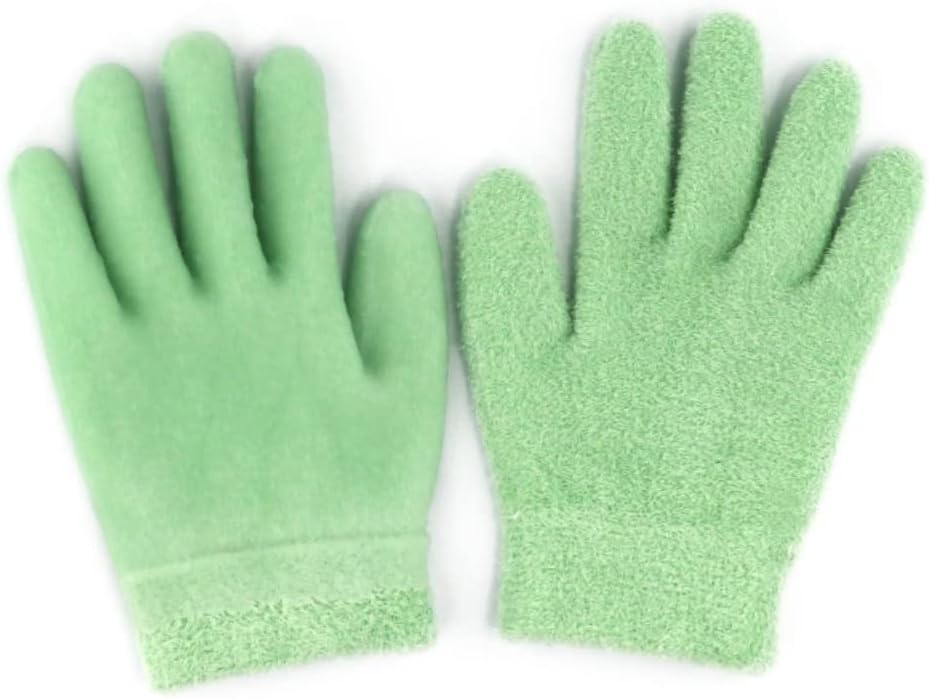 WOONEKY Unisex Spa Kit Hand Moisturizing Gloves Foot Mask Set Pedicure Supplies Gel Spa Gloves Socks Set