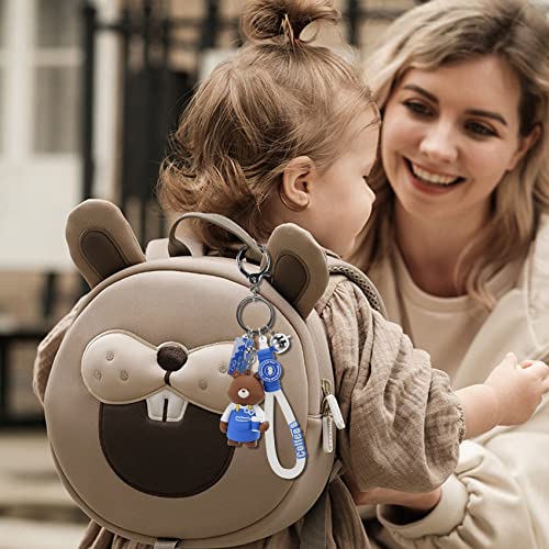 Honyjoom Kawaii Keychain Bear Keychain Cartoon Cute Keychains For Women Men Boyfriend Best Friend Car Backpack Charms #TOP4