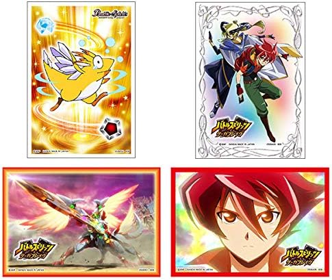 Battle Spirits Saga Brave Official Card Sleeves, Set of 4