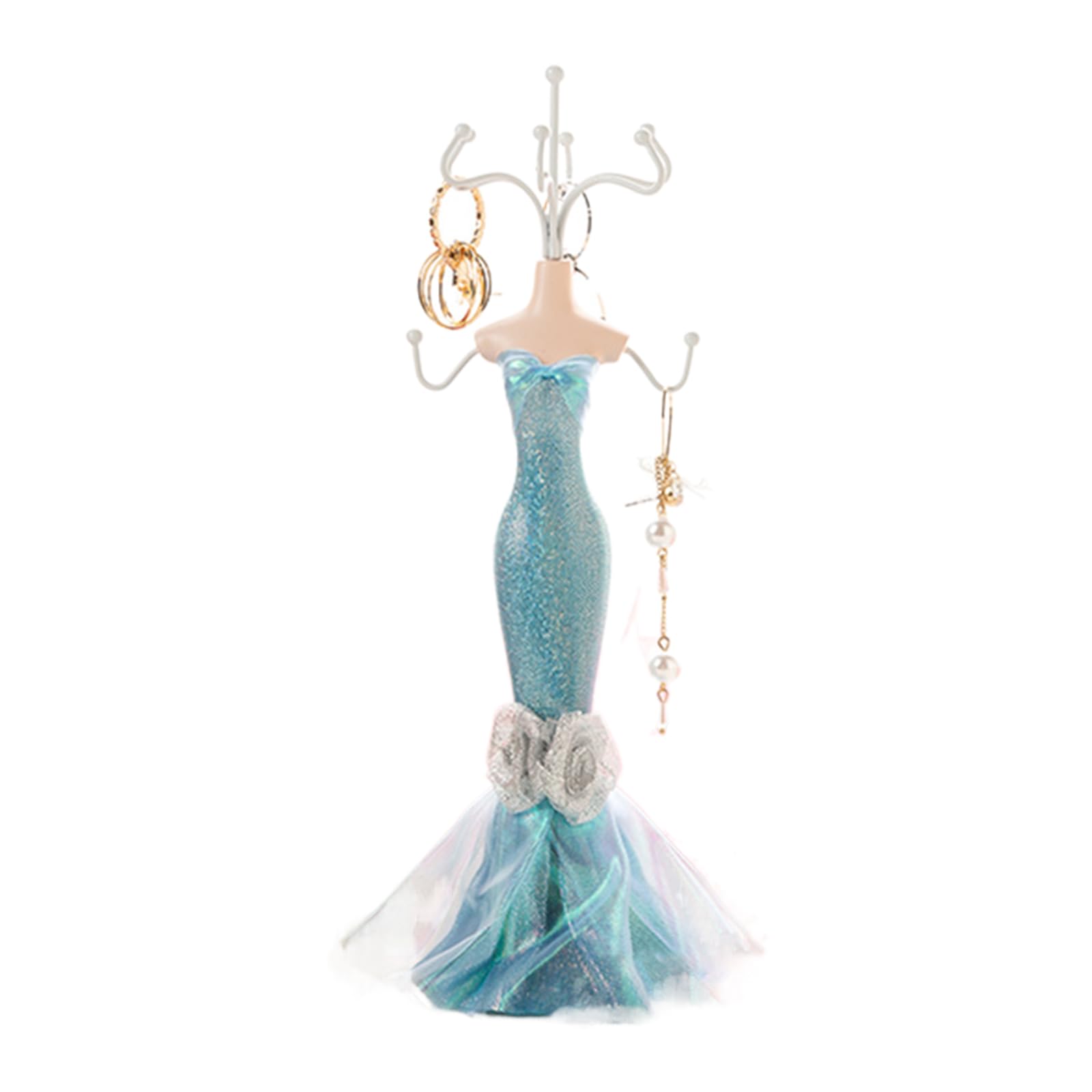 ZBIianxer Delicate Mannequin Presentation Shelves Modern Jewelry Display and Presentation Stand for Jewelers and Collectors Stand
