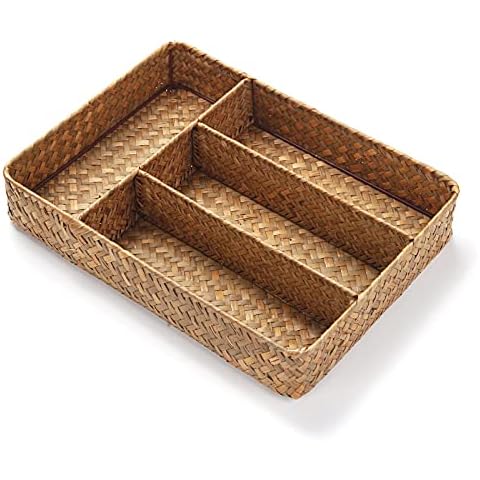 Caja de Almacenaje Seagrass con Compartimentos Cover