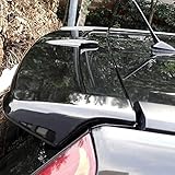 ⏩【Diseño】El alerón del automóvil debe atornillarse y perforarse en su automóvil. El alerón está diseñado para adaptarse perfectamente al vehículo y bloquear la lluvia del exterior. No solo realza la belleza de su amado automóvil, sino que también lo destaca de la carretera. Proporciona carga aerodinámica efectiva. Aumenta el agarre, mejora el equilibrio y la economía de combustible. Reduce la resistencia a altas velocidades. Mejora la estabilidad durante la conducción.