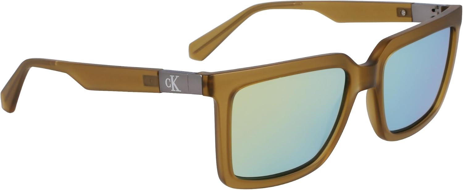 CALVIN KLEIN JEANS CKJ23659S 309 KHAKI 55/18/140 UNISEX Sunglasses
