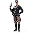 FenglinTech Soldier Action Figures, 1/18 Scale 4inch Army Military World War II German Officer Soldier Models Kits Toy for Bo