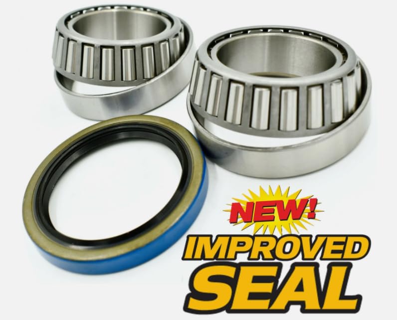 Bearing & Seal Kit fits S510 S530 S550 S570 S590 S595 Axle Hub, Replacement for Bobcat OEM