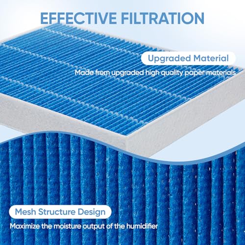 Image of 8 Pack 6000S Humidifier Wick Filter Replacement for LEVOIT Superior 6000S