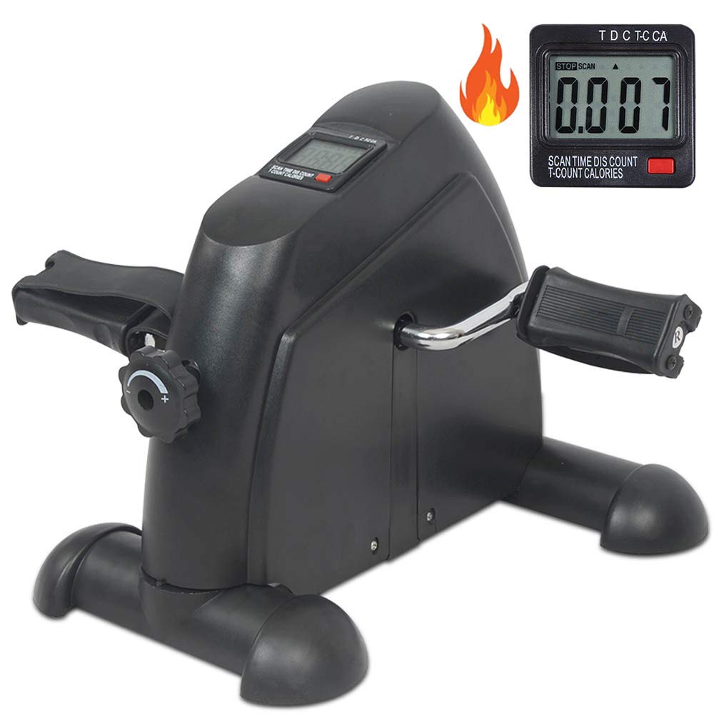 exercise bike with lcd display & adjustable resistance