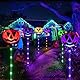 Homeleo Set von 6 Kürbis Solarlampen für Halloween Outdoor, Garten Deko, Solar Pumpkin Pathway Lights Außen Wetterfest für Patio, Rasen, Zaun, Veranda, Balkon