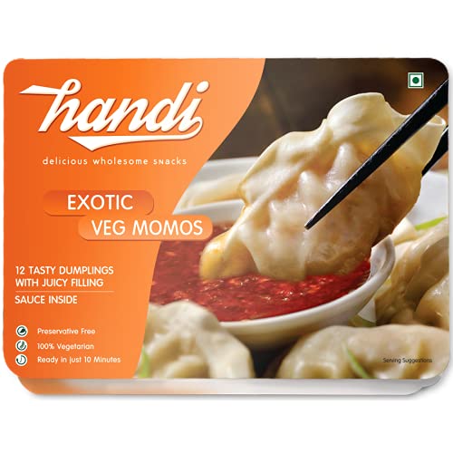 Handi - Exotic Veg Momo - 12 Momos : Amazon.in: Grocery & Gourmet