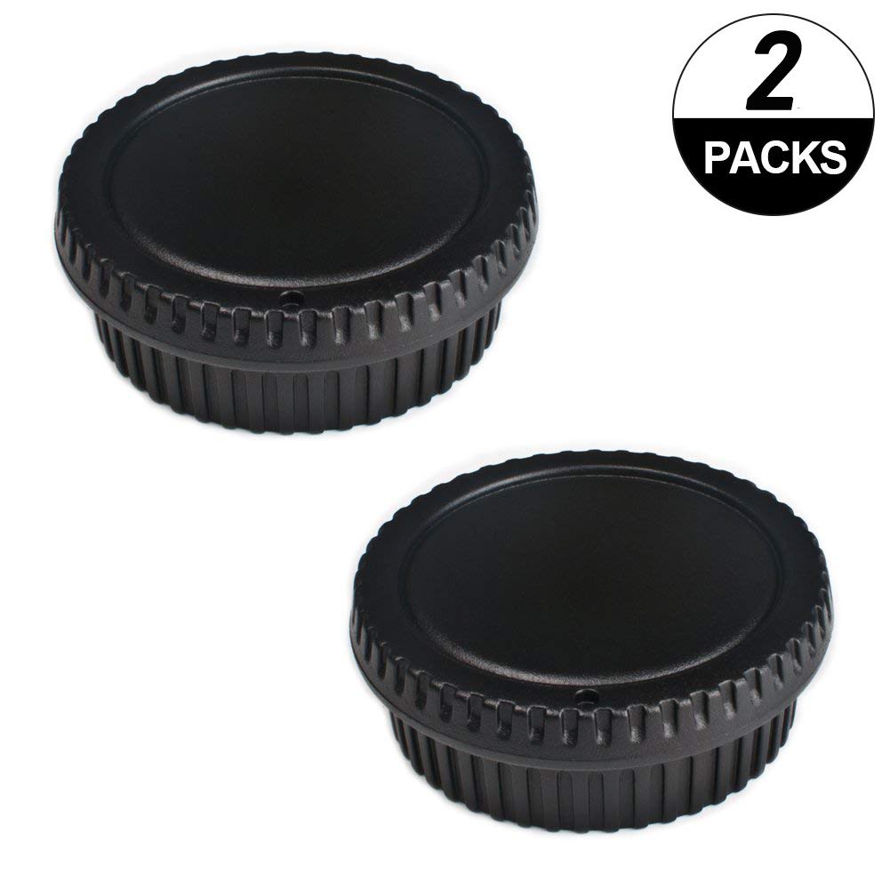 Set Protezione Fotocamera Nikon - 2 Tappi Corpo + 2 Copriobiettivo + 2 Hot Shoe Cover - Foto 5