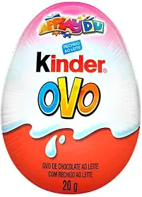 Chocolate Kinder Ovo Lei Meninas 20g