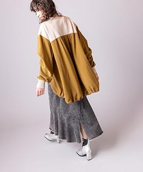 Amazon | [オズモーシス] バックロングジップニットカーディガン