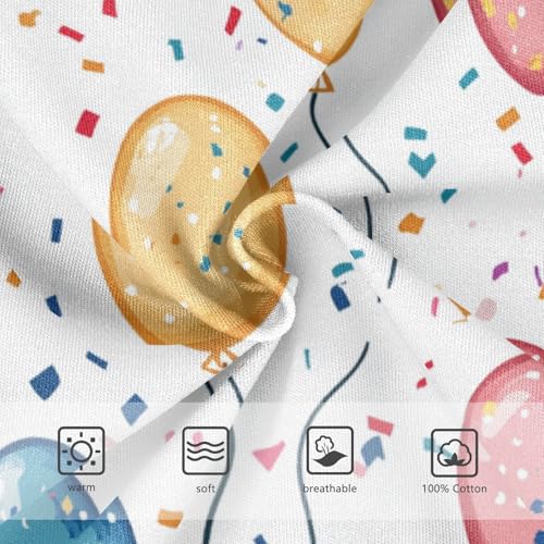 Wusikd Colorful Balloon Boys' Underwear Cotton Boys Briefs Soft Toddler Underwear 2T3