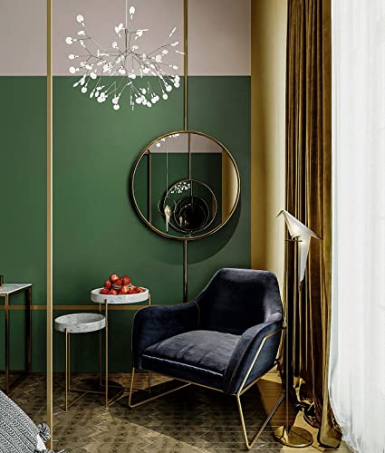 Image of Safiyya 118 inchx17.7 inch Olive Green Peel and Stick Wallpaper Solid Color Dark Green Contact Paper Temporary Self Adhesive Contact Paper Decorative Wallpaper Vinyl Rolls for Wall