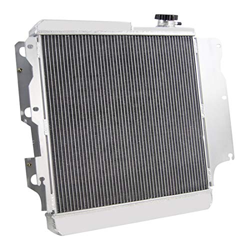 CoolingSky 62MM 4 Row Core Aluminum Radiator for 1987-2006 Jeep Wrangler YJ TJ 2.4 2.5 4.0 4.2 - Direct Parts - Thumbnail 2