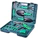 Produktbild CHUCKSSS-DS-00019 Gartenwerkzeug-Set, 10-teilig, ergonomischer Rutschfester Griff inkl. Schaufel Sprüher Rechen Unkrautkelle mit Tragetasche Gartenarbeit Geschenke für Männer & Frauen