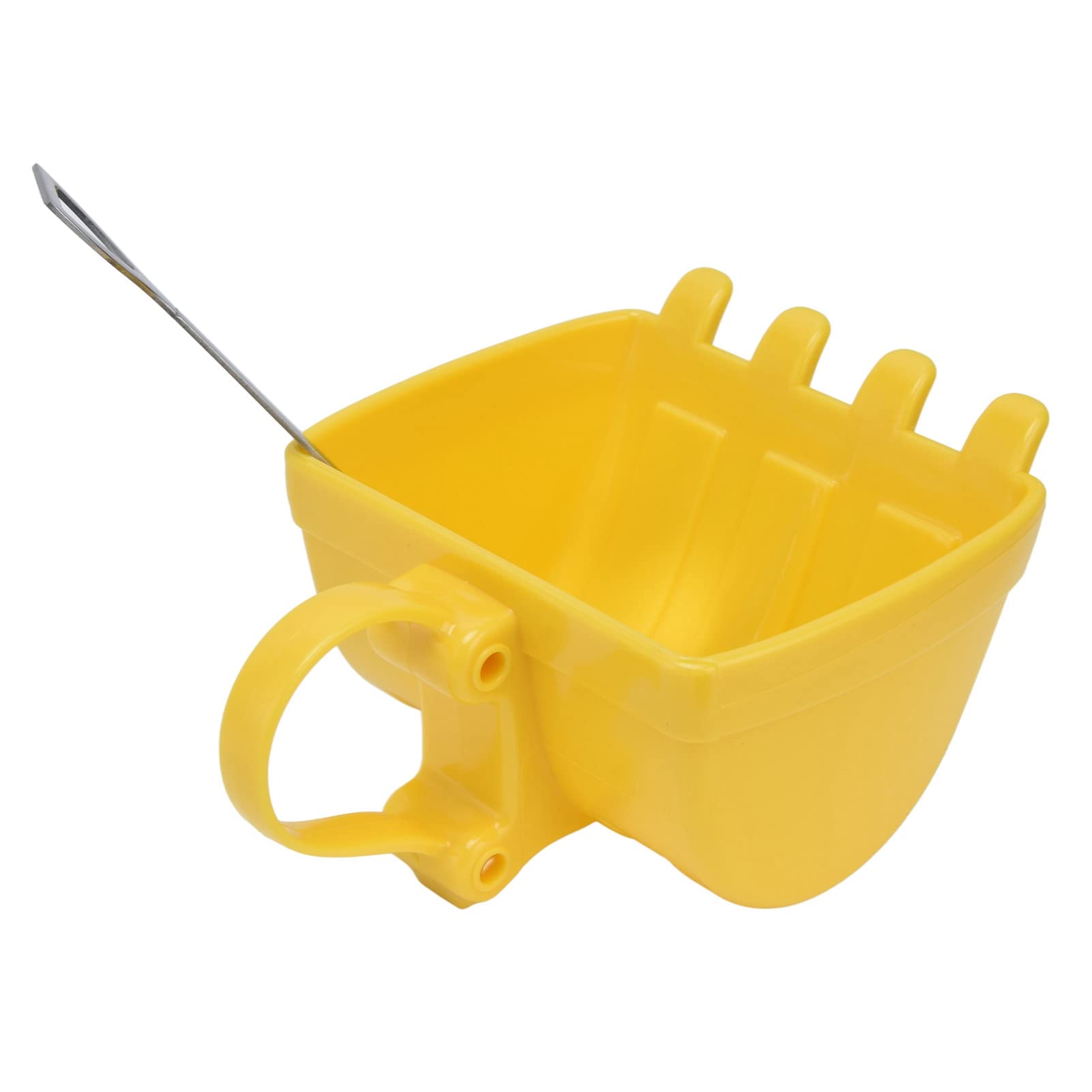 KIMISS Creative 330ml Excavator Bucket Mug with Shovel Spoon, Multipurpose Coffee and Tea Cup, Ideal Birthday