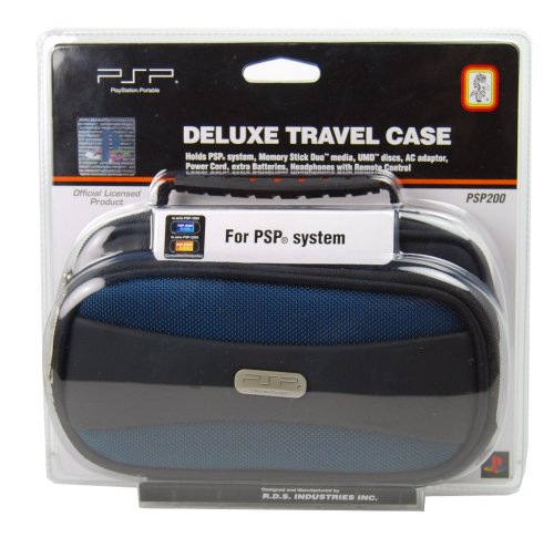 PSP Deluxe Travel Case - Blue
