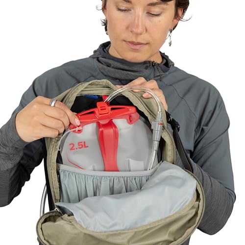 Osprey Hikelite 18L Durable Hiking Backpack - Travel Daypack with Rain Cover for Men and Women, Raven Black - Image 11