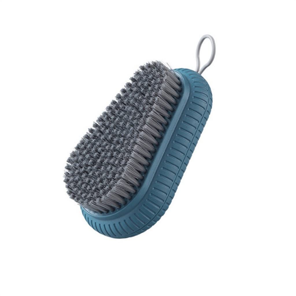 MQPALZKD Laundry Brush Handheld Cleaning Washing Flexible Plastic Soft Bristle Bathroom Clothes Shoes Tools