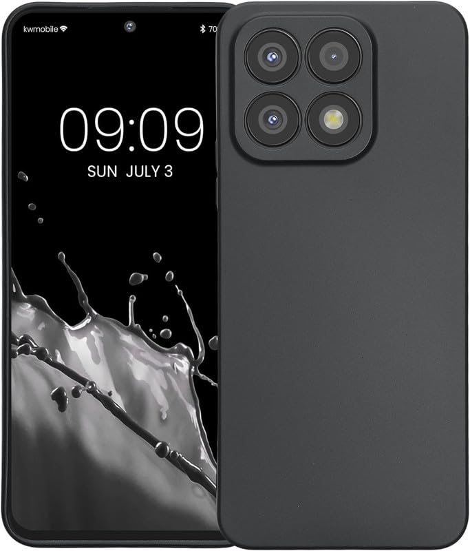 More Fit Rubber Soft Silicon Candy Shockproof Slim Back Cover Case for Honor X8A 6.7" - Black (B0CSG5PMW7) Amazon Price History, Amazon Price Tracker