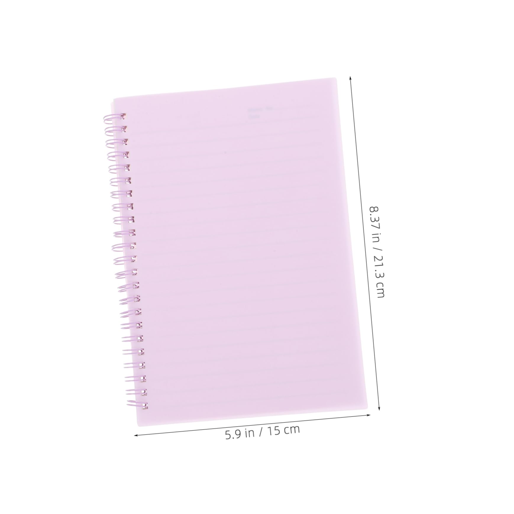SHINEOFI 5pièces Lot de Carnets Spirale Lignés Pages Bloc-notes Professionnels Carnets de Notes Portables