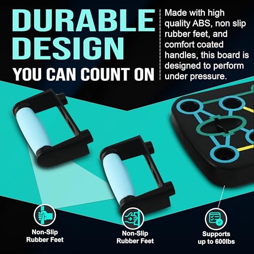 Top Drawer Selection - 17 in 1 Push Up Board Home Gym Strength Training Equipment - 4