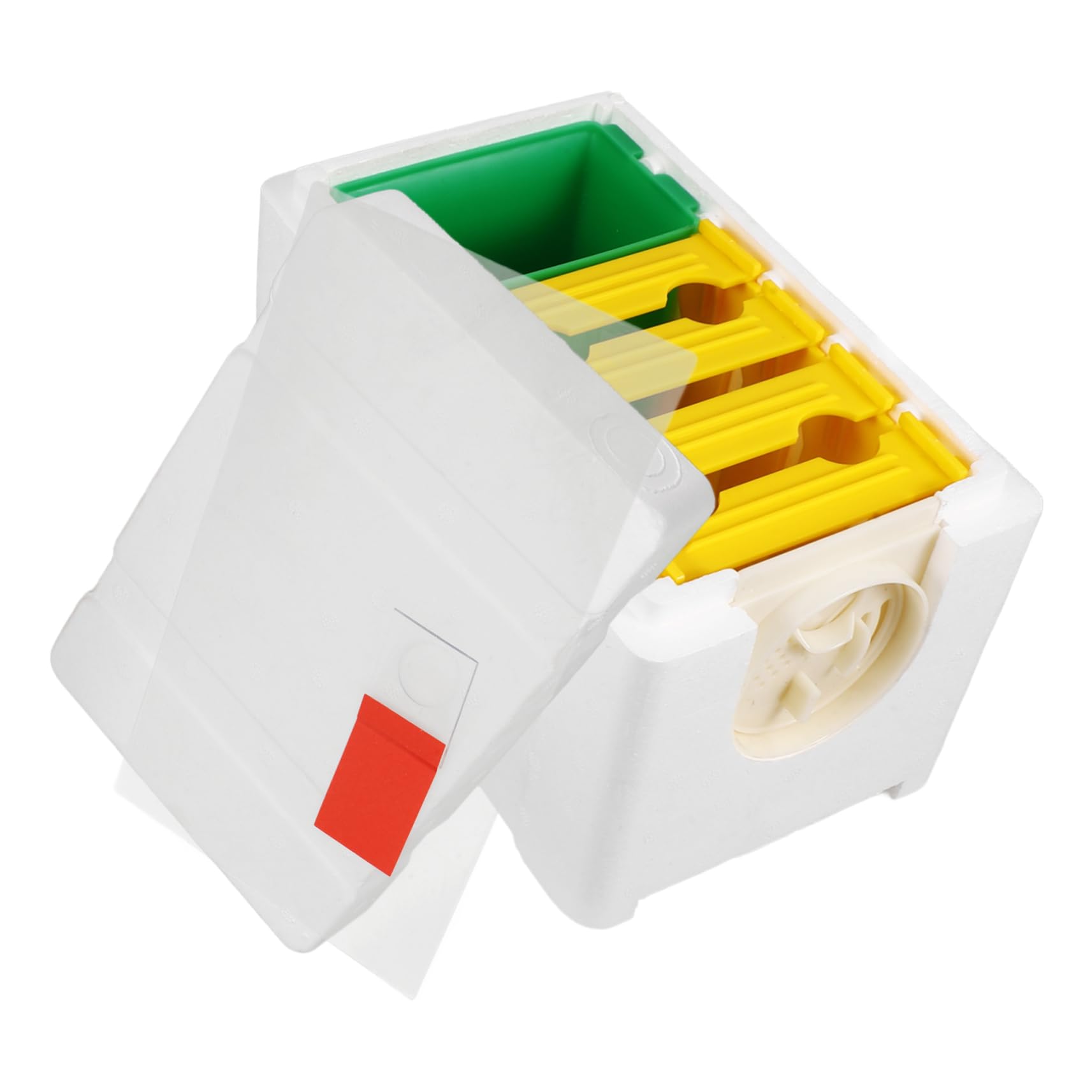 SUPVOX 2pezzi Beehive Multi-grid Bee Feeding Box Per Accoppiamento e Accessorio Per Allevamento Apistico Facile Trasportare e Usare Per Apicoltori e