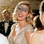 OIDEA Masquerade Mask for Couple - Roman Greek Venetian Mask Halloween Prom Party Costume Ball Mardi Gras Mask for Women Men - Image 3