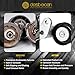 Dasbecan 90K-38159 A/C Belt Tensioner Kit Compatible with Chevy Tahoe 2000-2008, Gmc Yukon 2000-2008, Cadillac Escalade 2002-2008, Chevy Avalanche 2002-2008 Replaces# 38159 ACK040378HD